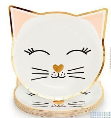 DESCRIPTION: (8) PACKS OF NAPKINS BRAND/MODEL: JUVALE INFORMATION: CAT SHAPED WITH FOIL RETAIL$: $9.99 EA QTY: 8
