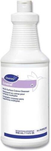 DESCRIPTION: (6) MULTI SURFACE CREME CLEANSER BRAND/MODEL: DIVERSEY EMEREL INFORMATION: FRESH SCENT SIZE: 32 OZ RETAIL$: $5.57 EA QTY: 6