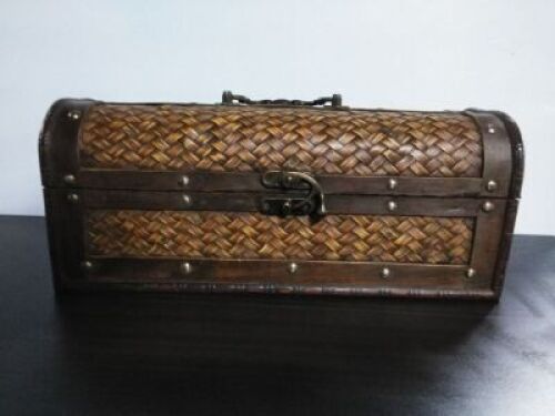 DESCRIPTION: (1) WINE BOTTLE STORAGE CONTAINER QTY: 1