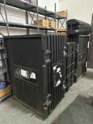 (5) - ASSORTED XL CARGO BOXES