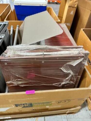 DISASSEMBLED OFFICE DESK