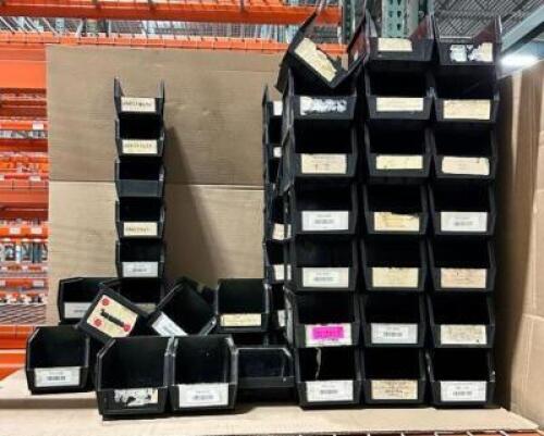 ASSORTMENT OF STACKABLE STORAGE BINS