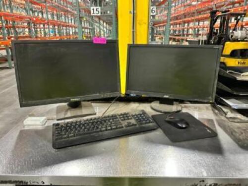 (2)- COMPUTER MONITORS