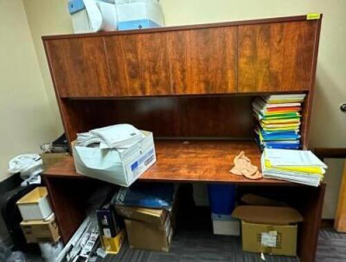 LARGE WOODEN CREDENZA