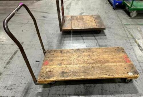 FLATBED WAREHOUSE CART