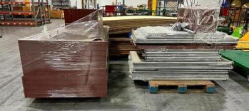 TWO PALLETS OF ASSORTED OFFICE FURNITURE