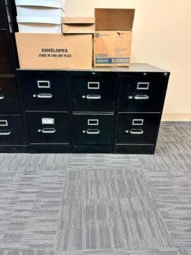 (3)- 2 DRAWER FILE CABINETS