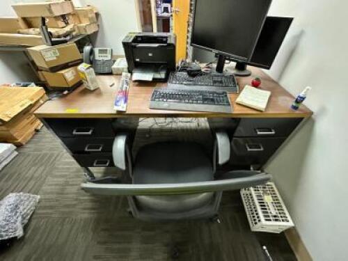 OFFICE DESK WITH CHAIR