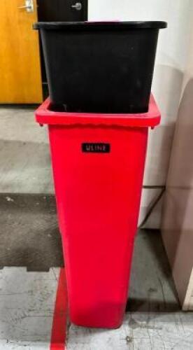 (2)- TRASH CANS