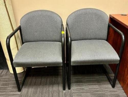 (2)- OFFICE CHAIRS
