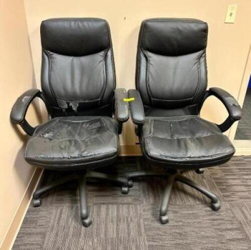 (2)- OFFICE CHAIRS