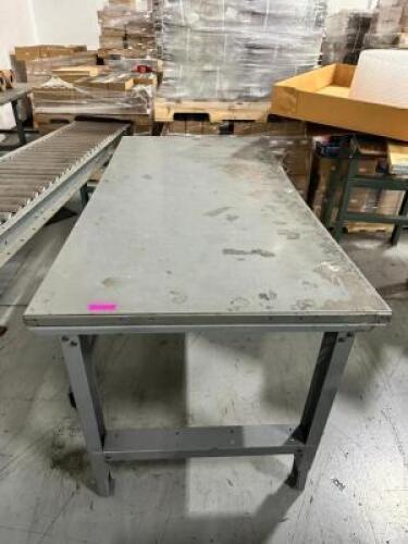 72" WORK TABLE