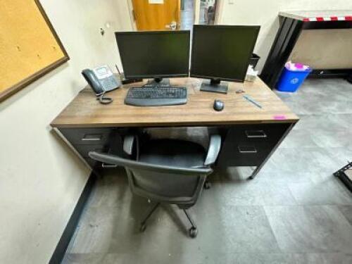 OFFICE FURNITURE AND COMPUTER SET