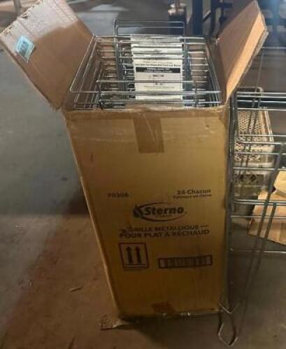 (1) CASE OF HALF SIZE WIRE CHAFFER STANDS.