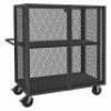 DESCRIPTION: (1) WELDED MESH SECURITY CART, ADJUSTABLE SHELVES BRAND/MODEL: DURHAM MFG INFORMATION: GRAY, STEEL SIZE: 56-1/2"H X 60"L X 26"W RETAIL$: