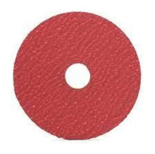 DESCRIPTION: (2) BOXES OF (25) RESIN FIBER DISCS INFORMATION: ALUMINUM OXIDE, 50 GRIT SIZE: 4-1/2" X 7/8" RETAIL$: $32.99 EA QTY: 2