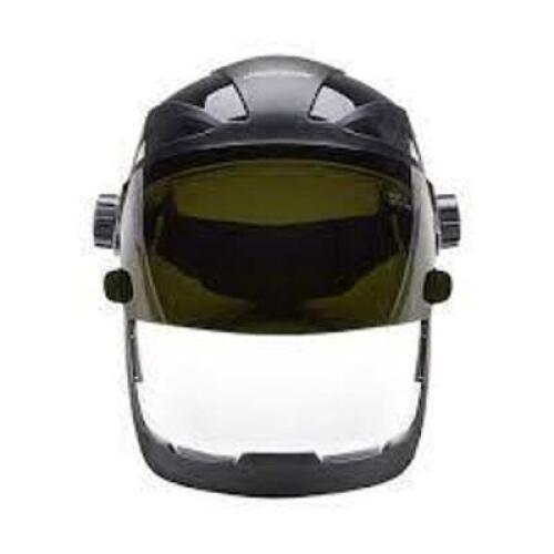 DESCRIPTION: (1) PREMIUM FACE SHIELD BRAND/MODEL: JACKSON QUAD 500 INFORMATION: BLACK RETAIL$: $75.49 EA QTY: 1