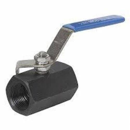 DESCRIPTION: (5) BALL VALVE BRAND/MODEL: MIDWEST CONTROL #59PX37 INFORMATION: BLUE HANDLE SIZE: 1/2" QTY: 5