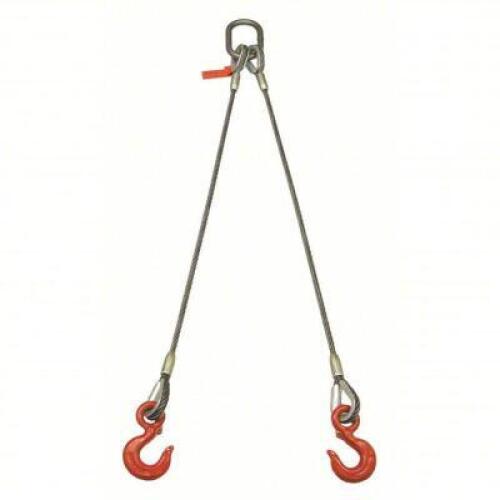DESCRIPTION: (1) WIRE ROPE SWING BRAND/MODEL: LIFT-ALL #8EKW3 INFORMATION: 5000 LB SLING CAPACITY SIZE: 10' LONG RETAIL$: $359.66 EA QTY: 1