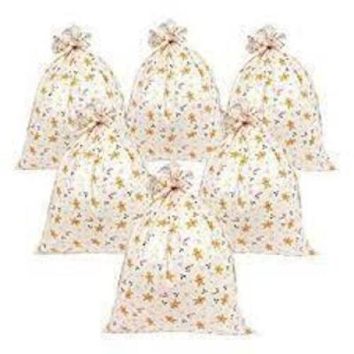 DESCRIPTION: (5) BAGS OF (6) LARGE GIFT BAGS BRAND/MODEL: JUVALE INFORMATION: GINGERBREAD MAN SIZE: 36X48 RETAIL$: $17.99 EA QTY: 5