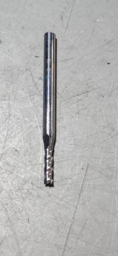 DESCRIPTION: (1) SOLID CARBIDE SQ END MILL BRAND/MODEL: ACCUPRO 01216563 SIZE: 2mm DIA 8mm LOC 3mm SD QTY: 1