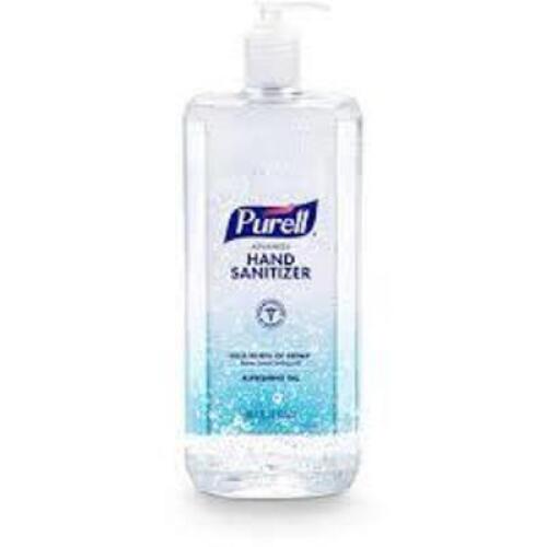 DESCRIPTION: (2) ADVANCED HAND SANITIZER BRAND/MODEL: PURELL REFRESHING GEL SIZE: 50.7 FL OZ RETAIL$: $34.17 EA QTY: 2
