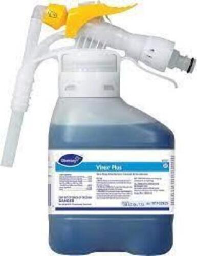 DESCRIPTION: (4) VIREX PLUS ONE STEP DISINFECTANT CLEANER AND DEODORIZER BRAND/MODEL: DIVERSEY SIZE: 1.58 US QT RETAIL$: $50.67 EA QTY: 4