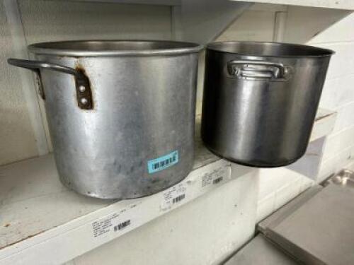 (2) 20 QT STOCK POTS