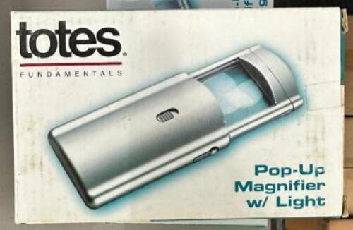(4)- POP-UP MAGNIFIER W/ LIGHT
