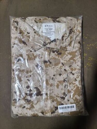 DESCRIPTION: (5) PAIRS OF DESERT CAMO COVERALLS BRAND/MODEL: USMC SIZE: XL QTY: 5