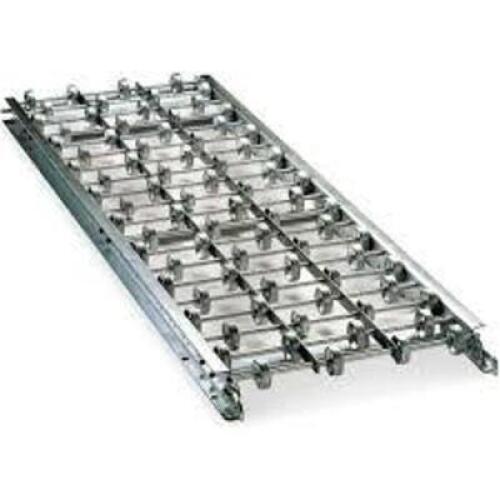 DESCRIPTION: (1) ROLLER CONVEYOR, SKATE WHEELS BRAND/MODEL: ASHLAND #2W852 INFORMATION: ALUMINUM SIZE: 16 IN BETWEEN FRAME WD, 18 IN OVERALL WD, 150 L