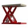 DESCRIPTION: (1) STATIONARY SCISSOR LIFT TABLE BRAND/MODEL: SOUTHWORTH INFORMATION: RED AND GRAY SIZE: 1100 LB CAPACITY RETAIL$: $6533.99 EA QTY: 1