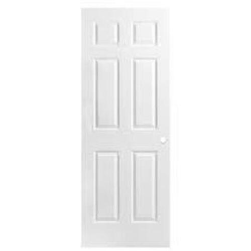 DESCRIPTION: (5) STEEL 6 PANEL DOORS INFORMATION: RED SIZE: 36" X 80" RETAIL$: $428.00 EA QTY: 5