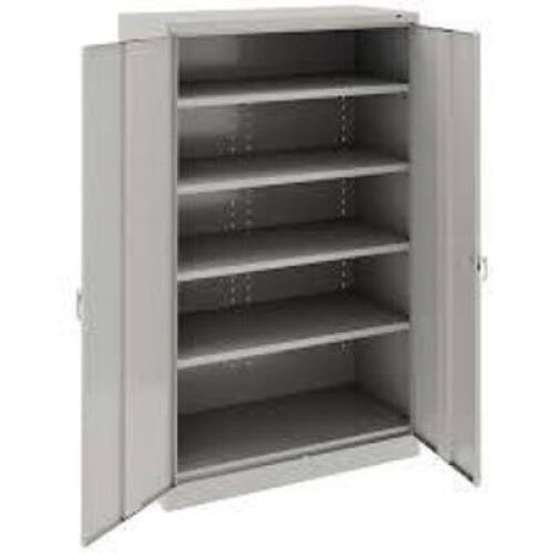 DESCRIPTION: (1) LOCKING STORAGE CABINET BRAND/MODEL: TENNSCO INFORMATION: LIGHT GRAY SIZE: 24" D X 48"W X 78" H RETAIL$: $639.00 EA QTY: 1