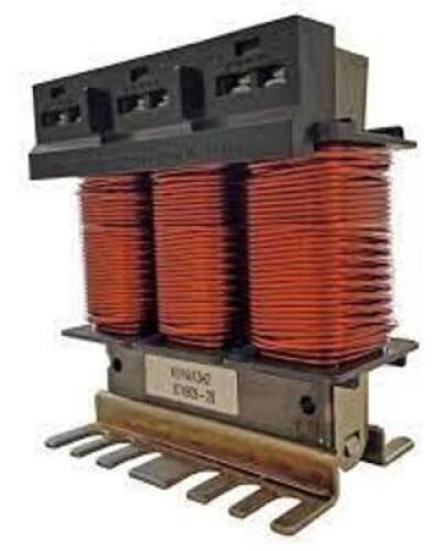 DESCRIPTION: (1) KDR LINE REACTOR BRAND/MODEL: TCI #KDRULG3L SIZE: 3 PHASE, 50/60 HZ, 480 V RETAIL$: $741.06 EA QTY: 1