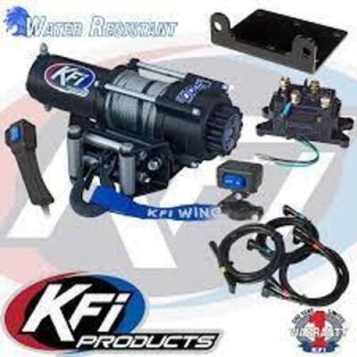 DESCRIPTION: (1) ATV WINCH BRAND/MODEL: KFI WINCH #A3000 SIZE: 3000 LB CAPACITY RETAIL$: $272.00 EA QTY: 1