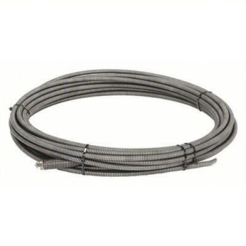 DESCRIPTION: (1) DRAIN CLEANING CABLE BRAND/MODEL: RIDGID #1VXH5 SIZE: 1/2 IN DIA., 50 FT LG., INNER CORE, COUPLING, 4 IN MAX. PIPE DIA., C-44 RETAIL$