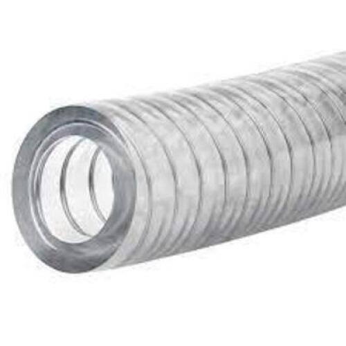 DESCRIPTION: (5) STEEL WIRE REINFORCED PVC TUBING BRAND/MODEL: USA SEALING #ZUSA-HT-3280 INFORMATION: CLEAR SIZE: 3/4" X 1" X 2' RETAIL$: $9.02 EA QTY