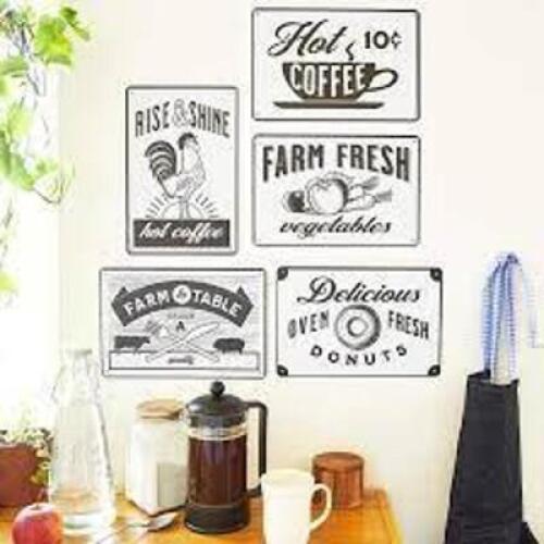 DESCRIPTION: (3) WALL SIGNS, WALL DECOR BRAND/MODEL: FARMLYN CREEK INFORMATION: METAL SIGN SIZE: "WHISTLE WHILE YOU WORK" RETAIL$: $30.00 EA QTY: 3
