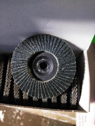 DESCRIPTION: (2) CASES OF (10) FLAP WHEELS QTY: 2