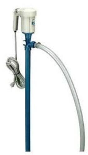 DESCRIPTION: (1) ELECTRIC OPERATED DRUM PUMP BRAND/MODEL: FINISH THOMPSON #5FZU7 SIZE: 1/3 HP MOTOR HP, 55 GAL FOR CONTAINER SIZE, 110V AC, EF RETAIL$