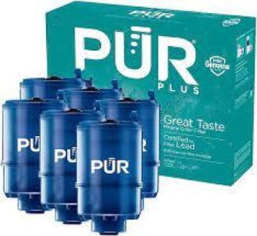 DESCRIPTION: (3) WATER FILTER BRAND/MODEL: PUR PLUS RETAIL$: $23.00 EA QTY: 3