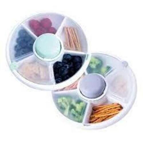 DESCRIPTION: (2) SNACK SPINNER BRAND/MODEL: GOBE INFORMATION: GREY RETAIL$: $30.00 EA QTY: 2