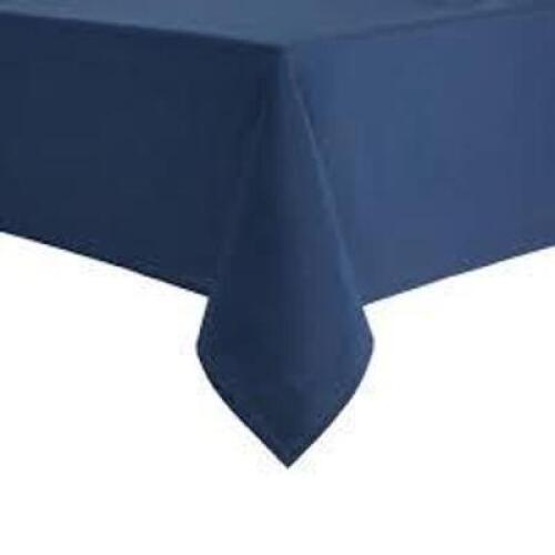 DESCRIPTION: (1) FABRIC TABLECLOTH BRAND/MODEL: MAINSTAYS INFORMATION: BLUE SIZE: 60X102 RETAIL$: $12.96 EA QTY: 1