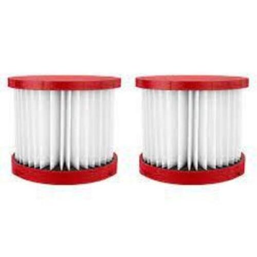 DESCRIPTION: (1) SET OF (2) HEPA REPLACEMENT FILTER BRAND/MODEL: MILWAUKEE #49-90-1900BF RETAIL$: $17.99 EA QTY: 1