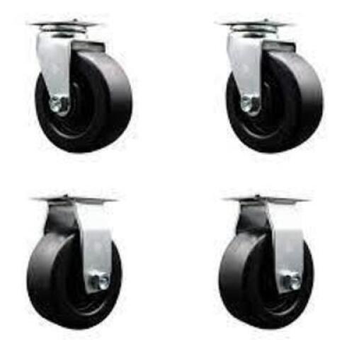 DESCRIPTION: (1) SET OF (4) CASTERS RETAIL$: $124.96 EA QTY: 1
