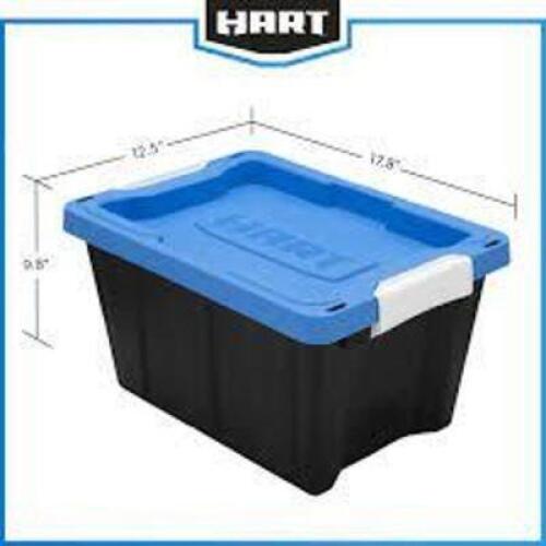DESCRIPTION: (2) SOTAGE TOTE BRAND/MODEL: HART INFORMATION: BLACK AND BLUE RETAIL$: $18.98 EA QTY: 2