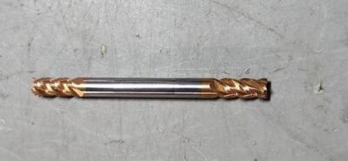 DESCRIPTION: (1) DE SQ END MILL BRAND/MODEL: ACCUPRO 07763550 SIZE: 1/8" DIA 1/4" LOC QTY: 1
