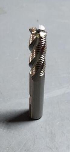 DESCRIPTION: (1) COBALT ROUGHING ENDM ILL BRAND/MODEL: VC 51867257 SIZE: 3/8" DIA 1-1/8" LOC QTY: 1