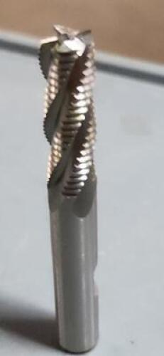 DESCRIPTION: (1) COBALT ROUGHING ENDM ILL BRAND/MODEL: VC 51867258 SIZE: 3/8" DIA 1-1/8" LOC QTY: 1